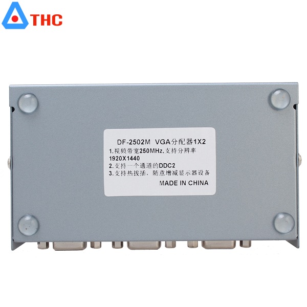 Bộ chia vga 1 ra 2 Dtech 250Mhz